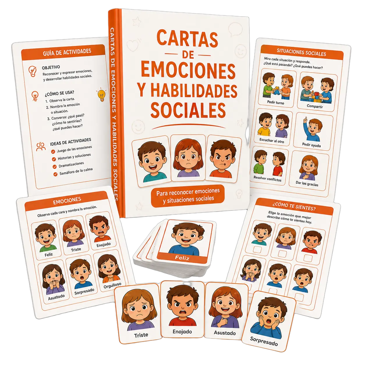 Cartas de Emociones y Habilidades Sociales